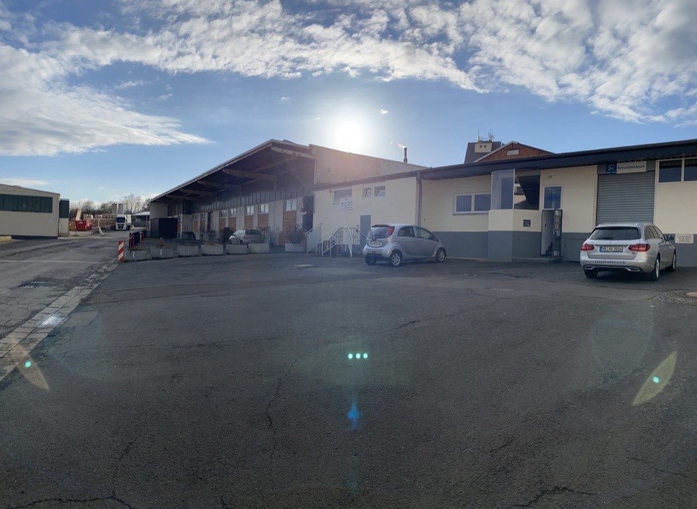 Werkstatthalle der Schlosserei Greb in Alsfeld
